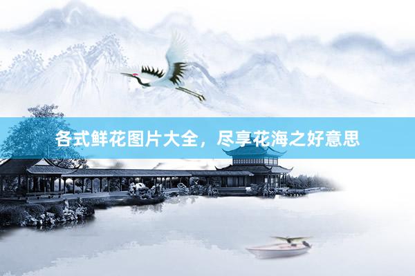 各式鲜花图片大全，尽享花海之好意思